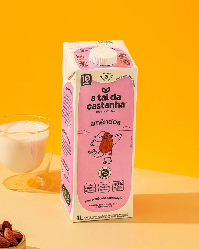 LEITE VEGETAL DE AMÊNDOA 1L